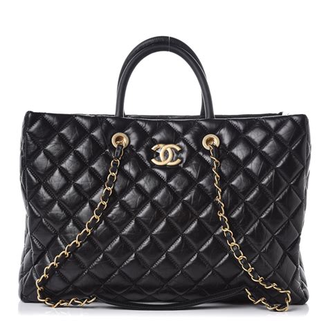 chanel extra large shoping tote|Chanel large tote price.